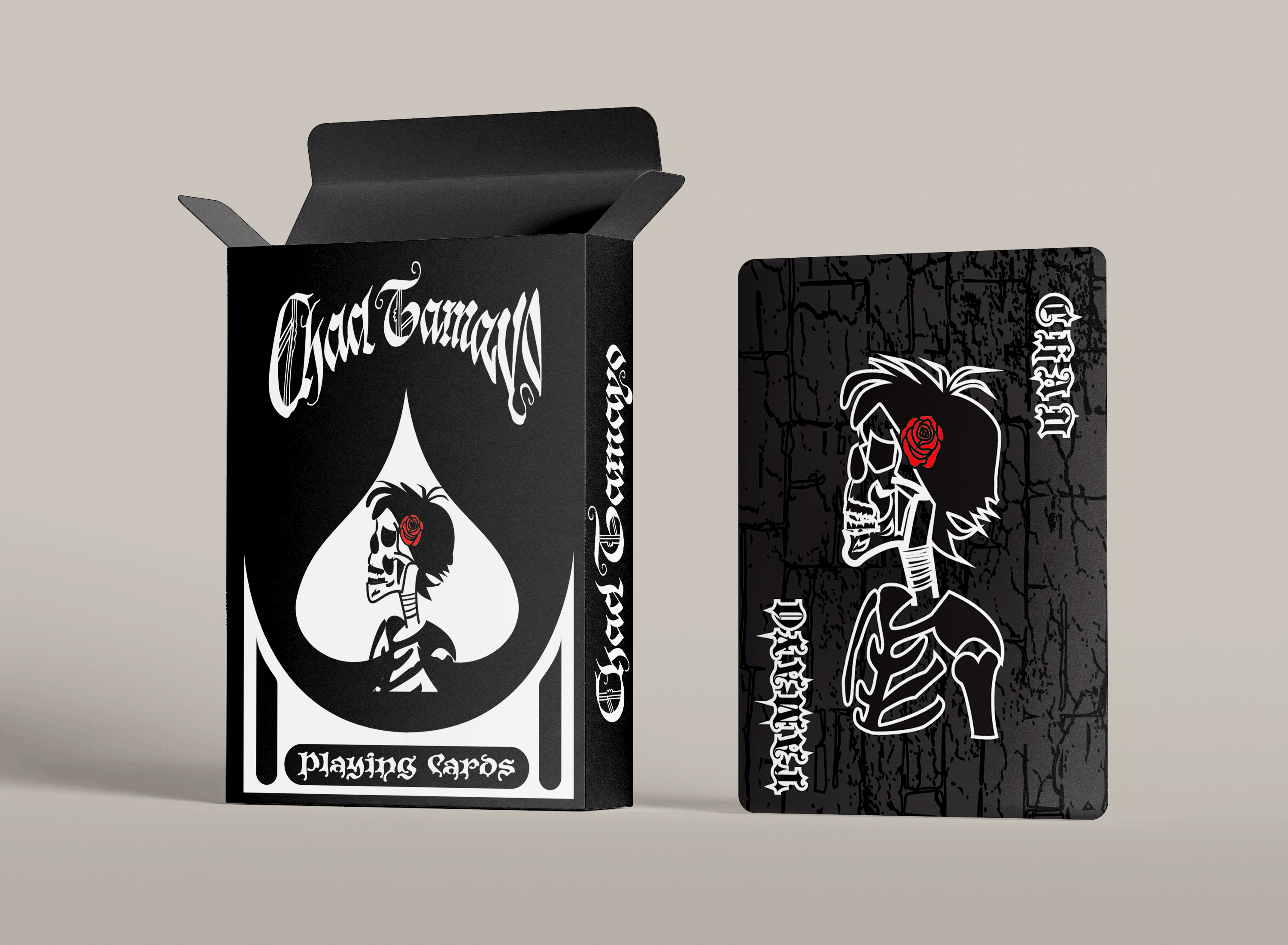 Playing cards project mockup